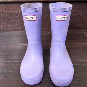 Hunter Rain Boots - Kids First Classic Rain Boots (Lilac)